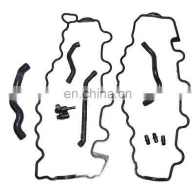 Crankcase Breather Hose Valve Cover Gasket Set For Benz ML500 E320 S500 C240