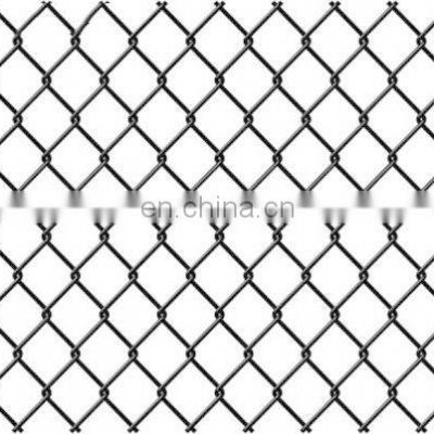 CHINA factory supply High Quality diamond wire  mesh Galvanized chain link fence