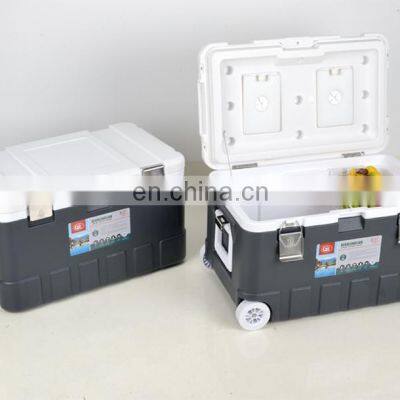75L Camping Beach Cooling Drinking Food Fresh Large Fishing Ice Cooler Box photo-4