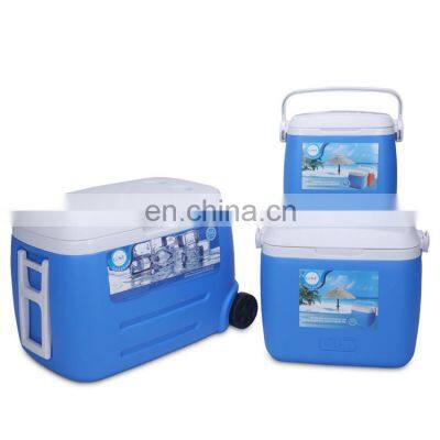 Hot-selling 3-piece set cooler box portable ice cooler for camping