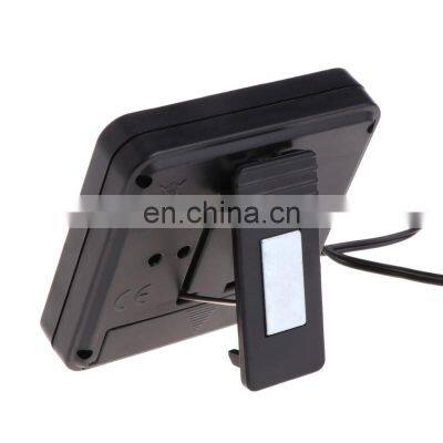 Digital Incubator Fish Temperature and Humidity Meter Thermometer Aquarium Digital, Reptile Humidity Meter With Remote Sensor photo-3