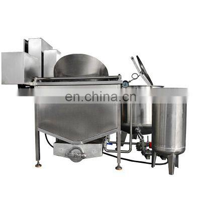 Customized Big Scale Commercial Fryer Machine For Chicken Nugget Breaded Meat Puffed Snacks Shrimp Cracker photo-2