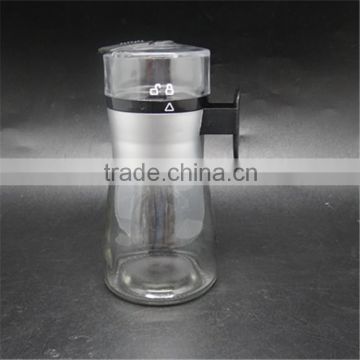 160ml glass spice salt bottles metering salt shaker