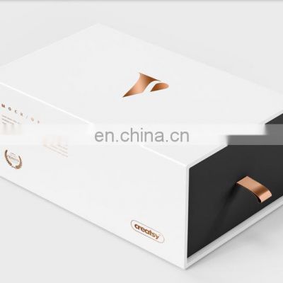 Customize printing logo drawer boxes cardboard sliding gift packaging box