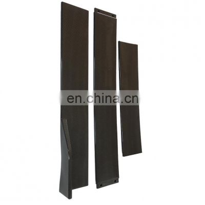 Honghang Factory Manufacture Side Skirts For Car ,  ABS Material Carbon Fiber Universal  Car Side Skirts Type B For All Coupes