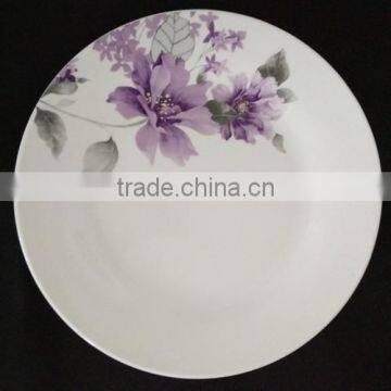 cut decal porcelain dinner plate Linyi Factory