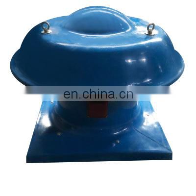 Industrial Ventilation Waterproof  AC Cooling Fan Roof Mounted FRP Fan