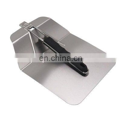 Modern 2021 Shovel New Long Handle Large Super Foldable Stainless Steel Detachable Metal Pizza Peel