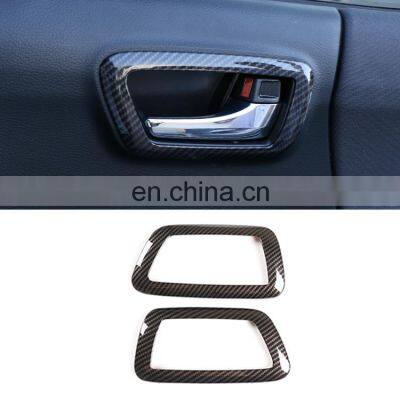 Applicable to 16-20 Toyota Tacoma (two-door Version) Inner Accessories Inner Handle Protection Frame ABS
