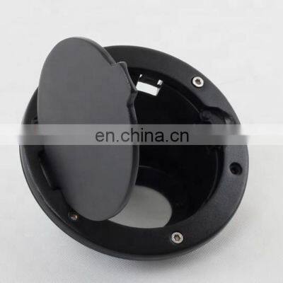 New Style Black Tank Cover for Jeep Wrangler JK Tanks Cap Gas Cover With Logo for Jeep Wrangler 2007-2017 photo-2