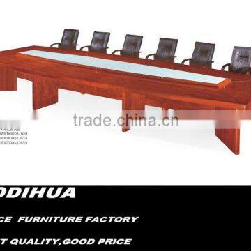 Office furniture brazil MDF board meeting table design /conference table microphone PS-18