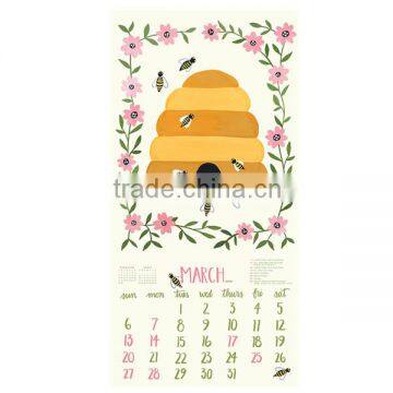 High quality wall calendar printing service in China