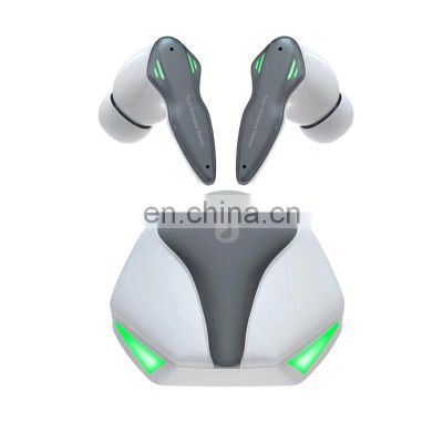 CR02 Ture Stereo Wireless Sports Waterproof Game Tws Earbuds Gaming Led Light Earphones