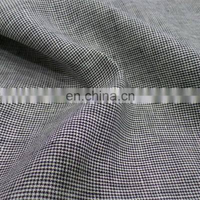 Pure Linen Plaid Suit Windmill Pillow Sofa Fabric Linen Jacquard Fabric Yarn-dyed Fabric photo-3