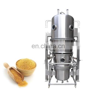 GMP Designed Pharmaceutical Grade Granulator Fluid Bed Dryer Continuity recovery Fluid Bed