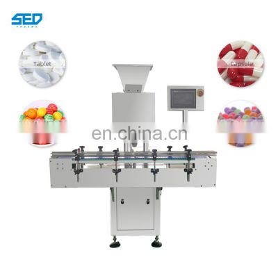 8 Channel 10-40 bottles/min High Speed Auto Pill and Softgel Counting Machine