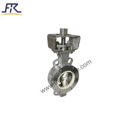 DN100 PN16 Ceramic Lined Butterfly Valve photo-3