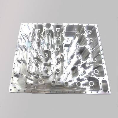 CNC Machined Aluminum Cavity Filter Housing for Telecommunication Module