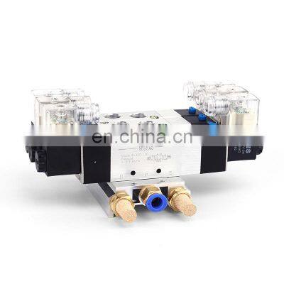 SNS 4V330-10 Series Inlet Double Coils Pilot-operated Pneumatic Air Electric Solenoid Valve photo-3