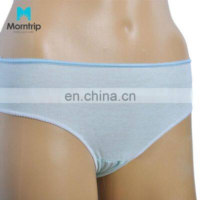 Wholesale Cheap Price Custom Women Clean Non Woven Spa Breathable Disposable Underwear For Travel Adult Postpartum Panties photo-3