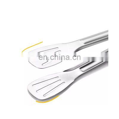 Stainless steel 304 clip Oil Frying Kitchen food tong