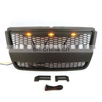 Off road Auto Parts Other Exterior Accessories Front Bumper Grill Car Grille With Lights Fit For Explorer 2006-2010