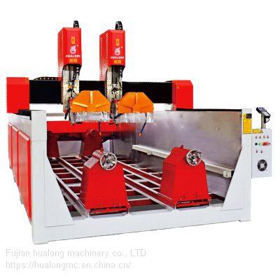 HUALONG Machinery HLSD-1530M-2 Hot Sale Tombstone Carving Milling Machine 3d Stone Cnc Router Marble Granite Engraving for Sale photo-3
