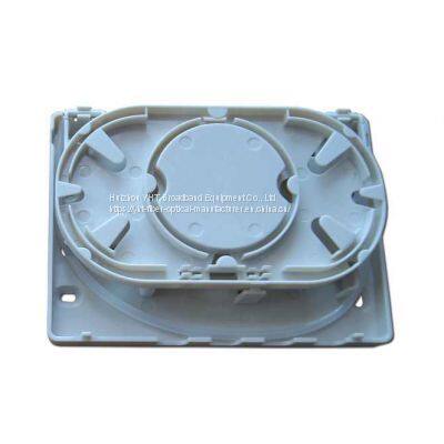 FTTH Network MINI Type 4 Core Rosettes Terminal Box Fiber Optic Faceplate OTB 4 Cores photo-5