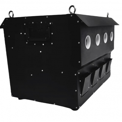 1200W Four Hole Fog Bubble Machine Stage Special Effects for Wedding Bar Events Music Carnival Concert Cultural Tourism Party Park Theatre photo-2