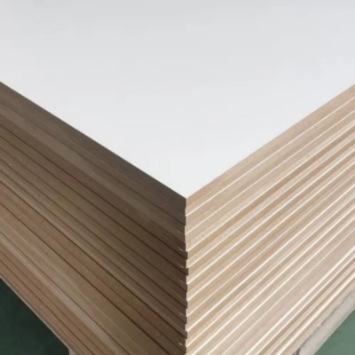 Factory Direct Selling Melamine Faced Waterproof Wood Grain Color Melamine Mdf Customized Sheet
