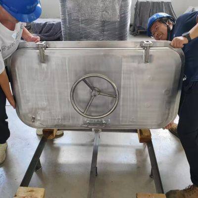Quick Action Hatch Door Single or Double for Marine Ship Use-Weatherproof Aluminum Steel ABS Material CCS Certified photo-4
