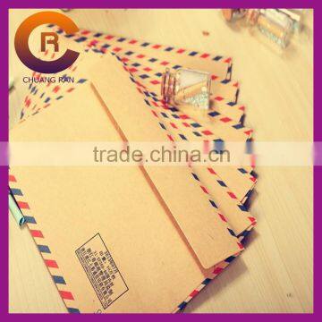 300g kraft paper black logo printed custom colored padded envelopes