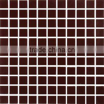 2014 factory price black glass mosaic tile