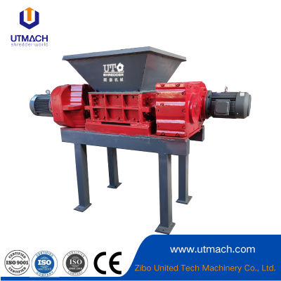 Professional Double Shaft Plastic Shredder for E-Waste Plastic