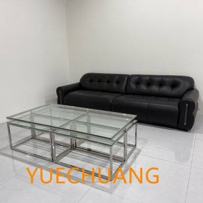 CT-2025016-комбинированный кофейный столик