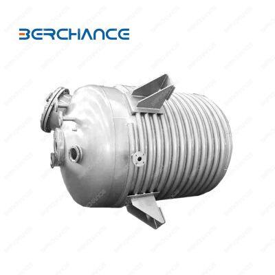 BERCHANCE Stainless Steel Reactor Vessel 100L–5000L | High Pressure Chemical Reaction Tank with Agitator