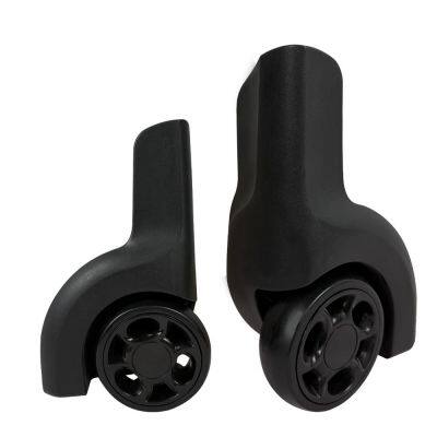 Factory wholesale travel suitcase casters metal axle cores PU wheels, wear-resistant anti slip suitable for suitcases