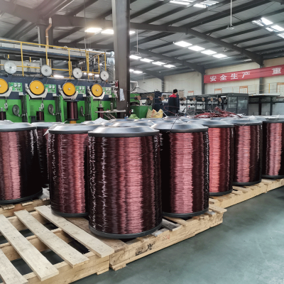 155 Class PEW Enameled Aluminium Winding Wire for Motor Winding SWG/AWG RoHS Certification Instrumentation photo-5