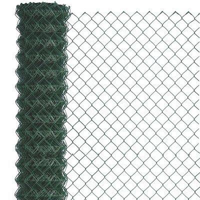 Chain Link Fence with Double Wire Knot for Enhanced Durability
