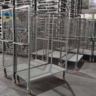 Foldable Logistics Trolley With 360° Swivel Casters & 10-Year Warranty