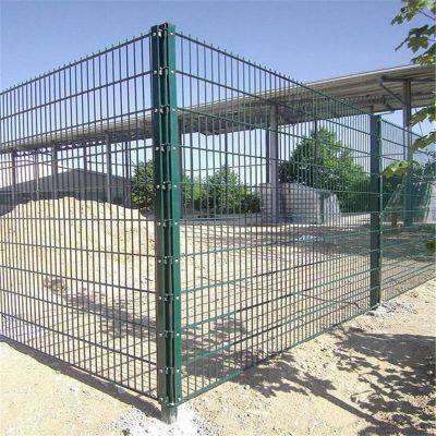 Double Wire Fence 656 868 Profile Security Fencing for Commercial Use