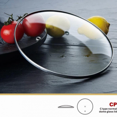 High Dome Glass Lid C Type