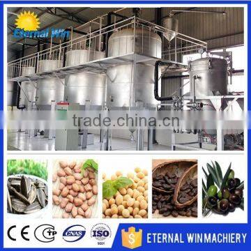 Low oil residual edible oil process equipment soybean oil refining machine