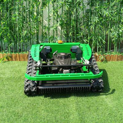 Vigorun VTLM600 Gasoline Mower, Loncin 224CC Gasoline Engine Automatic Grass Brush Cutter Robot for Mountainsides