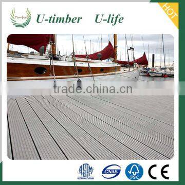 Durable in Handle Wood Plastic Composite WPC Decking Floor photo-5