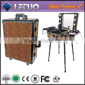 makeup case with lighted mirror cosmetic case makeup case with lights