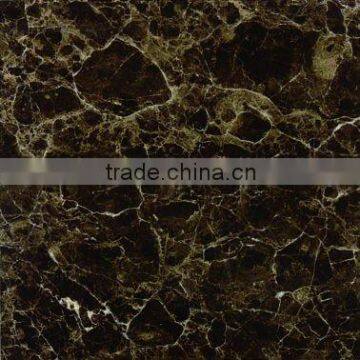 black polished glazed tile