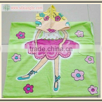 child cloak,beach towel with bag,magic towel