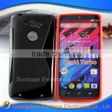 S Line Design TPU Cellphone Case for Motorola MAXX Droid Turbo Mobile Phone Cover for Moto XT1225 photo-2