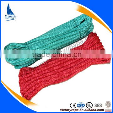 green red bundle packed sailing rope for sale synthetic nylon polyester rope